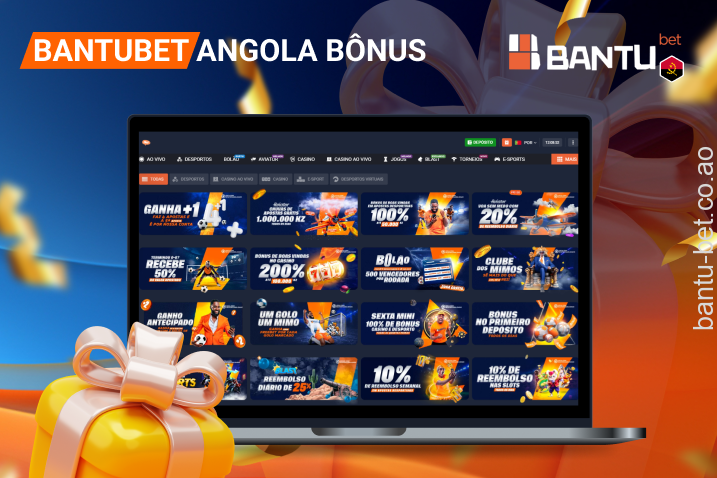 Bantubet Angola oferece várias promoções e bons bónus para jogadores novos e regulares